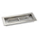 Load image into Gallery viewer, American Fire Products 18 inch by 6 inch stainless steel rectangular drop-in fire pit pan with built-in H-burner