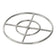 Load image into Gallery viewer, American Fire Products 18 inch double-ring stainless steel fire pit burner with 1/2 inch center gas inlet