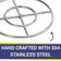 Load image into Gallery viewer, American Fire Products 18 inch double-ring stainless steel fire pit burner with 304 stainless steel construction and 1/2 inch center inlet