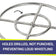 Load image into Gallery viewer, American Fire Products 18 inch double-ring stainless steel fire pit burner with drilled burner holes that prevent loud whistling for quiet, consistent flames