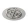 Load image into Gallery viewer, American Fire Products 18 inch round flat fire pit pan with 12 inch stainless steel ring burner for outdoor gas fire pit system