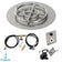 Load image into Gallery viewer, American Fire Products 18 inch round flat stainless steel fire pit pan with 12 inch ring burner and propane spark ignition kit