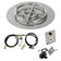 Load image into Gallery viewer, American Fire Products 18 inch round flat stainless steel fire pit pan with 12 inch ring burner and propane spark ignition kit