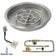 Load image into Gallery viewer, American Fire Products 19 Inch Round Stainless Steel Drop-In Pan with 12 Inch Fire Pit Ring Burner and AWEIS Electronic Ignition System for Natural Gas Fire Pits