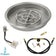 Load image into Gallery viewer, American Fire Products 19 Inch Round Stainless Steel Drop-In Pan with 12 Inch Fire Pit Ring Burner and AWEIS Electronic Ignition System for Whole House Propane Fire Pits