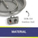 Load image into Gallery viewer, American Fire Products 19 inch round stainless steel drop-in fire pit pan made from durable 304 stainless steel material for outdoor fire features