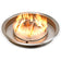 Load image into Gallery viewer, American Fire Products 19 inch round stainless steel fire pit pan CSA certified electric ignition system with flames for outdoor fire features