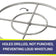 Load image into Gallery viewer, American Fire Products 24 inch double-ring stainless steel fire pit burner with drilled burner holes that prevent loud whistling for quiet, consistent flames