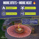 Load image into Gallery viewer, 24-inch American Fire Products double-ring fire pit burner delivering powerful heat coverage with up to an 6-foot radius and 297,000 BTU output.
