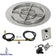 Load image into Gallery viewer, American Fire Products 24 inch round flat stainless steel fire pit pan with 18 inch ring burner and natural gas spark ignition kit