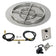 Load image into Gallery viewer, American Fire Products 24 inch round flat stainless steel fire pit pan with 18 inch ring burner and natural gas spark ignition kit