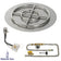 Load image into Gallery viewer, American Fire Products 24 Inch Round Stainless Steel Flat Pan with AWEIS Electronic Ignition System and 18 Inch Ring Burner for Natural Gas Fire Pits