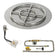 Load image into Gallery viewer, American Fire Products 24 Inch Round Stainless Steel Flat Pan with AWEIS Electronic Ignition System and 18 Inch Ring Burner for Natural Gas Fire Pits