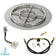 Load image into Gallery viewer, American Fire Products 24 Inch Round Stainless Steel Flat Pan with AWEIS Electronic Ignition System and 18 Inch Ring Burner for Whole House Propane Fire Pits