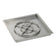 Load image into Gallery viewer, American Fire Products 24 inch square stainless steel drop-in fire pit pan with 18 inch stainless steel fire pit ring burner for custom outdoor fire pits