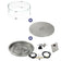 Load image into Gallery viewer, American Fire Products 25 inch round drop-in pan with spark ignition kit 18 inch fire pit ring natural gas bundle