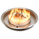 Load image into Gallery viewer, American Fire Products 25 inch round stainless steel fire pit pan CSA certified electric ignition system with flames for outdoor fire features