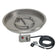 Load image into Gallery viewer, 25 inch round stainless steel drop-in fire pit pan with electric ignition system kit CSA certified by American Fire Products