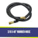 Load image into Gallery viewer, American Fire Products 3/8 inch by 48 inch rubber hose for gas line connections in fire pit and fireplace installation systems