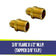 Load image into Gallery viewer, American Fire Products 3/8 inch flare x 1/2 inch MIP fitting tapped 3/8 inch FIP for fire pit and fireplace gas line connections