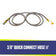 Load image into Gallery viewer, American Fire Products 3/8 inch quick connect hose 11 foot gas line for fire pit and fireplace propane installation systems