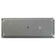 Load image into Gallery viewer, Bottom view of American Fire Products 30 inch by 10 inch stainless steel rectangular drop-in fire pit pan showing built-in 1/2 inch gas inlet