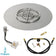 Load image into Gallery viewer, American Fire Products 30 Inch Round Stainless Steel Flat Pan with AWEIS Electronic Ignition System and 18 Inch Ring Burner for Whole House Propane Fire Pits