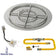 Load image into Gallery viewer, American Fire Products 30" Round Stainless Steel Flat Pan with AWEIS System (24" Ring) - Natural Gas