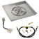 Load image into Gallery viewer, American Fire Products 30 Inch Square Stainless Steel Drop-In Pan with 18 Inch Ring Burner and AWEIS Electronic Ignition System for Whole House Propane Fire Pits