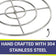 Load image into Gallery viewer, American Fire Products 30-inch Triple-Ring Stainless Steel Burner handcrafted from premium 304 stainless steel with 3/4-inch inlet for natural gas or propane outdoor fire pits