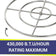 Load image into Gallery viewer, American Fire Products 30-inch Triple-Ring Stainless Steel Burner with up to 430,000 BTU/hour maximum heat output for powerful natural gas or propane outdoor fire pit performance