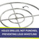 Load image into Gallery viewer, American Fire Products 30-inch Triple-Ring Stainless Steel Burner with drilled burner holes that prevent loud whistling for quiet, consistent flames.