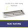 Load image into Gallery viewer, American Fire Products 30x10 rectangular drop-in fire pit pan with 125000 BTU per hour maximum heat rating stainless steel burner system for outdoor fire pits