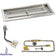 Load image into Gallery viewer, American Fire Products 30 x 10 rectangular stainless steel drop-in pan with AWEIS system and built-in H-burner for natural gas outdoor fire pit installation