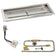 Load image into Gallery viewer, American Fire Products 30 x 10 rectangular stainless steel drop-in pan with AWEIS system and built-in H-burner for natural gas outdoor fire pit installation