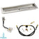 Load image into Gallery viewer, American Fire Products 30 x 6 stainless steel linear channel drop-in pan with AWEIS electronic ignition system and built-in T-burner for whole house propane outdoor fire pits