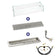 Load image into Gallery viewer, American Fire Products 30 inch by 6 inch stainless steel linear drop-in fire pit pan with AWEIS whole house propane ignition system bundle