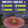 Load image into Gallery viewer, 36-inch American Fire Products triple-ring fire pit burner delivering powerful heat coverage with up to an 8-foot radius and 445,000 BTU output.