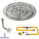 Load image into Gallery viewer, American Fire Products 36 Inch Round Stainless Steel Flat Pan with 30 Inch Ring Burner and High Capacity AWEIS Electronic Ignition System for Natural Gas Fire Pits