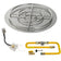 Load image into Gallery viewer, American Fire Products 36 Inch Round Stainless Steel Flat Pan with 30 Inch Ring Burner and High Capacity AWEIS Electronic Ignition System for Natural Gas Fire Pits