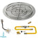 Load image into Gallery viewer, American Fire Products 36 Inch Round Stainless Steel Flat Pan with 30 Inch Ring Burner and High Capacity AWEIS Electronic Ignition System for Whole House Propane Fire Pits