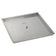 Load image into Gallery viewer, Top view of the American Fire Products 36 inch stainless steel square drop-in fire pit pan showing handcrafted 304 stainless steel construction without included ring burner