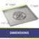 Load image into Gallery viewer, American Fire Products 36 Inch Square Stainless Steel Drop-In Pan with 18 Inch Stainless Steel Ring Burner