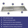 Load image into Gallery viewer, American Fire Products 36 inch x 12 inch stainless steel rectangular drop-in fire pit pan featuring 304 stainless steel construction, triple reinforced walls, convenient installation lip, weep holes to prevent water pooling, and 165,000 BTU maximum heat output.