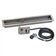 Load image into Gallery viewer, American Fire Products 36 x 6 Inch Stainless Steel Linear Drop-In Fire Pit Pan with CSA Certified Electric Ignition System for Outdoor Gas Fire Features