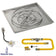 Load image into Gallery viewer, American Fire Products 36 inch square drop-in pan with 30 inch ring burner and high-capacity AWEIS natural gas ignition system for outdoor fire pits