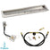 Load image into Gallery viewer, American Fire Products 36 x 6 stainless steel linear channel drop-in pan with AWEIS electronic ignition system, built-in T-burner, and whole house propane configuration for outdoor fire pits