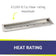 Load image into Gallery viewer, American Fire Products 36x6 linear drop-in fire pit pan with 65000 BTU per hour maximum heat rating stainless steel burner system for outdoor fire pits