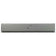 Load image into Gallery viewer, Bottom view of the American Fire Products 48 inch by 6 inch stainless steel linear drop-in fire pit pan with built-in 1/2 inch gas inlet