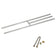 Load image into Gallery viewer, American Fire Products 48 inch stainless steel H-style burner for natural gas fire pits with evenly distributed flames